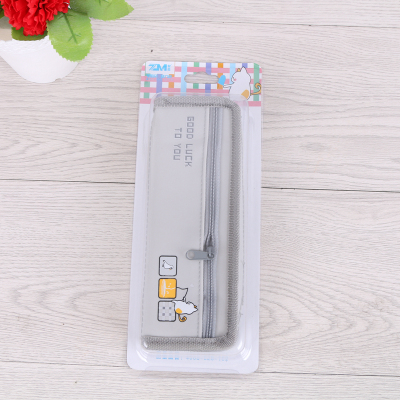 Zhifa Student Striped Pencil Case Fashion Simple Stationery Case Pencil Bag Creative Stationery Box Pencil Case
