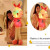 Colorful Luminous Rabbit Plush Toy Doll Rabbit Doll Small Size Doll Birthday Gift for Girls