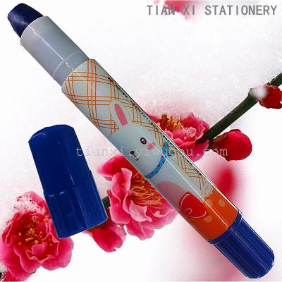 A non-toxic rod rod creative colorful rainbow Crayon oil pastels   pen  Stick coloured drawing or pattern  stationery  