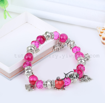 Manufacturer direct selling creative crystal agate bracelet new bracelet Korean version 100.