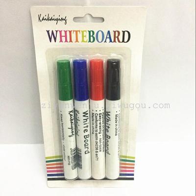 Kaikai Sakura 4 Suction Cards Whiteboard Marker Erasable Marking Pen