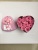 Valentine's Day Gift Heart-Shaped Iron Box 9 Soap Roses