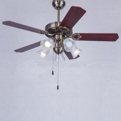Modern Ceiling Fan Pendant Pull Chain Fans with Lights Remote Control Light Blade Smart Industrial Led Cheap Room 40
