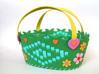 New 4 DIYEVA weaving basket EVA handmade.