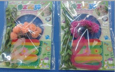 New product children's hand wreaths DIY puzzle toys.