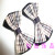 Double tie tie the grid tie ornaments accessories bowknot accessories manufacturers hot sale
