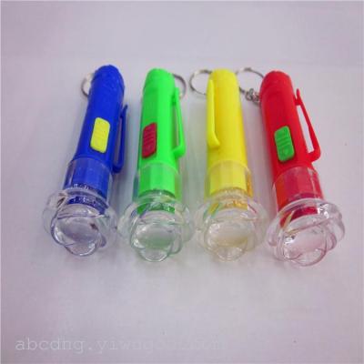 Transparent plastic flashlight manufacturers selling portable flashlight 559 hooks.