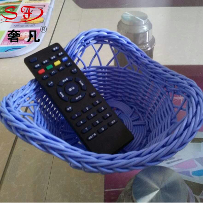Plastic heart shape basket KTV popcorn basket basket basket pastry room