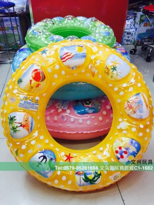 Thick double crystal ring inflatable swimming pool 70cm