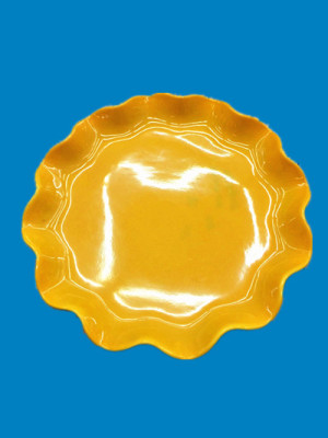 Melamine tableware imitation ceramic disc manufacturers selling fruit light lace