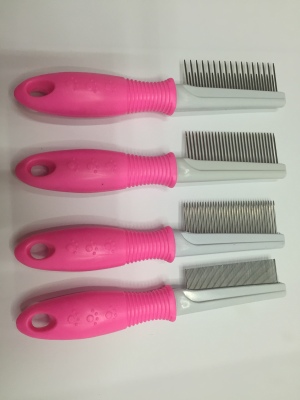 Pet comb Pet brush cleaning supplies knot comb dog comb wire comb row comb