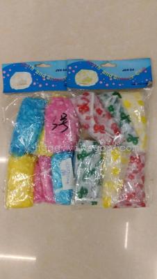 Manufacturers selling 6 packaging, disposable Flower Shower cap, polka dot cap