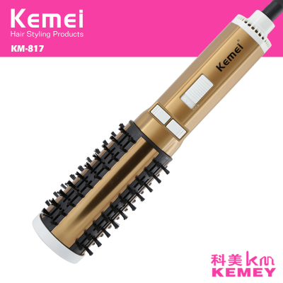 KM-817 curly hair dryer hair dryer hair comb hair in high power negative ion hair curls