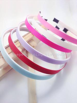 Cloth Wrapper Head Buckle Plastic Headband Patch Headband Korean Bow DIY Handmade