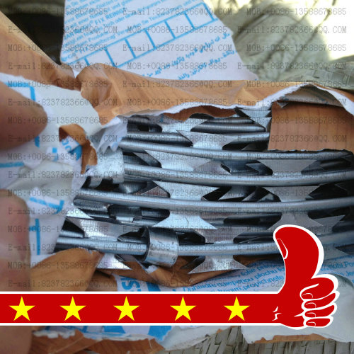 Blade Barbed Wire Spiral Cross Blade Blade Barbed Wire Blade Barbed Mesh Belt Blade