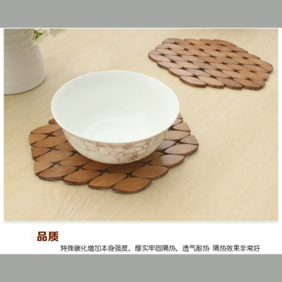 Manufacturers selling bamboo mat pot mat mat mat