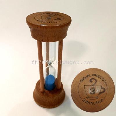 Coffee tea 3 points an hourglass hourglass wood dining timer