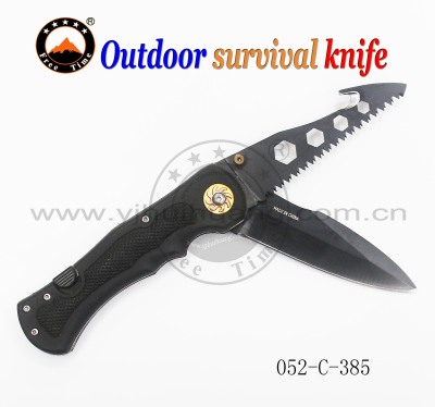 FREE TIME outdoor folding camping knife multi-function tool knife hunting defensive knife