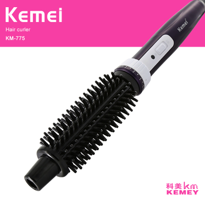 KM-775 large rolls of double-use pear head hair rods do not hurt hair