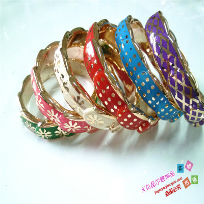 Popular fashion bracelet gold spray collocation Bracelet hand ring