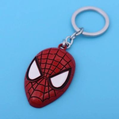 Spider Man cartoon Keychain key ring pendant series modification