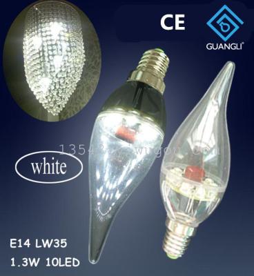 E14 LED tail lamps, LED crystal chandelier parts