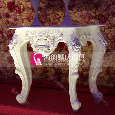 Haiyun wedding props and accessories are decorated with decorative props, and the European porch table -A.