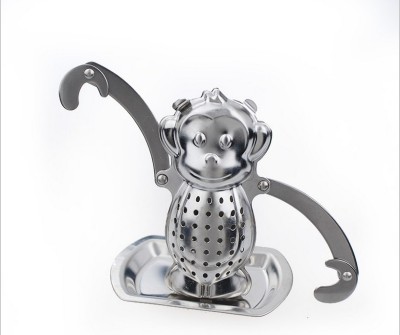 Domestic and Foreign Trade New Does Not Stainless Steel Tea Strainers Monkey Stainless Steel Tea Filter SST Tea Maker