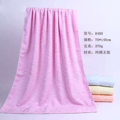 Plain cotton towel jacquard towel towel trade