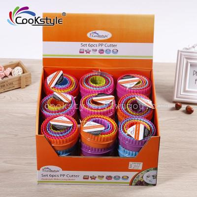 Cookie cookie wrappers model of plastic mold light level circular double pressure lace
