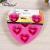DIY heart shaped silicone cake mould Christmas cake silicone mould microwave oven special cake mould