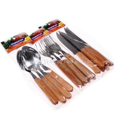 Factory Direct South Hot Style Tableware Fork Spoon Kitchen Knives Knives Knife Western Set knife Blade Knives
