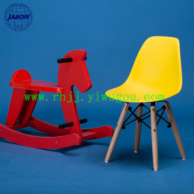 Children chair color plastic chair, student training chair, Eames children chair
