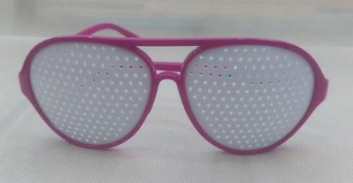 manufacturers supply new dance fun glasses pink presley pinhole glasses al1713