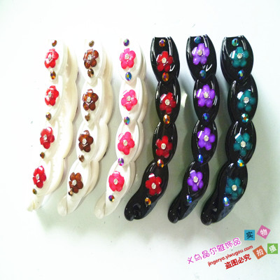 A small number of manufacturers selling plum sticking Masson banana clip clip hair headdress