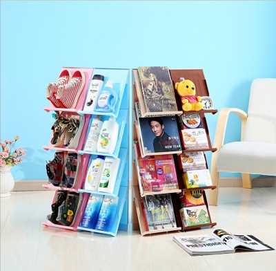 Stackable Shoe Rack Korean Japanese Style High-End Creative Shoe Storage Rack Three-Dimensional Organizing Rack DIY Shoe Rack