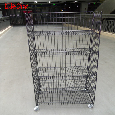 Factory direct supermarket five layer five layer frame with folding cage