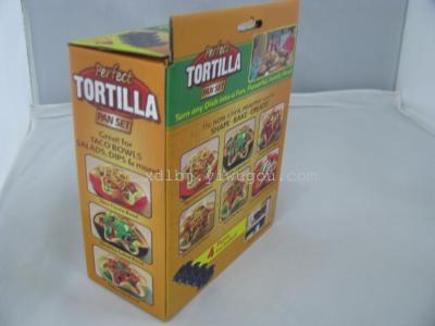 Perfect Tortilla Pan; Mexico Cake Plate; Baking Tray;