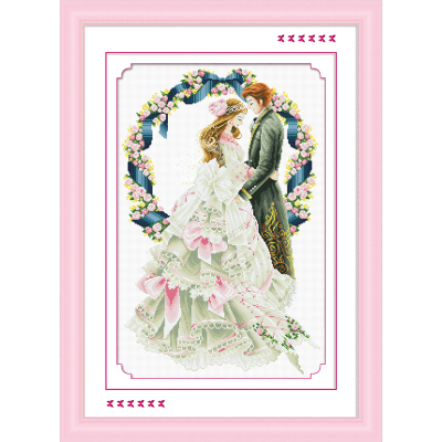 Cross stitch precision Factory Fine explosion of the noble wedding in the case of G0534