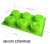 Silicone Cake Mold Made by Our Own Factory 6-Piece Square Rose Cake