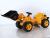 New children can sit on the special excavator digging excavator truck toy giant electric pedal