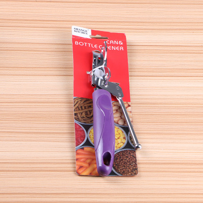 Stainless steel, can opener, multi - function bottle opener creative household kitchen supplies can opening