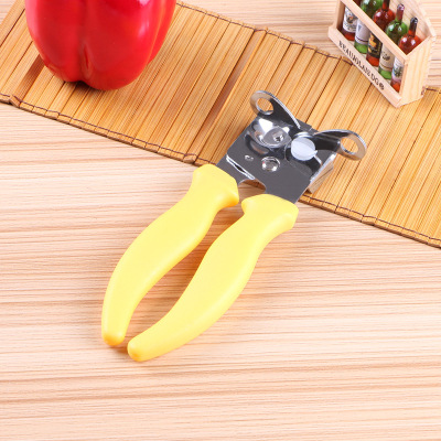 New Stainless Steel Can Opener Fashion High Quality Strong Can Opener Kitchen Gadget Factory Wholesale