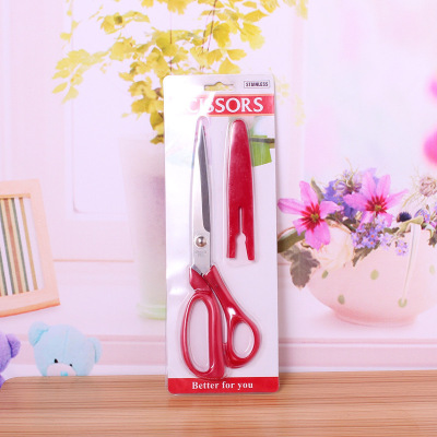Practical stainless steel scissors pattern scissors Korean students scissors manufacturers wholesale from stock