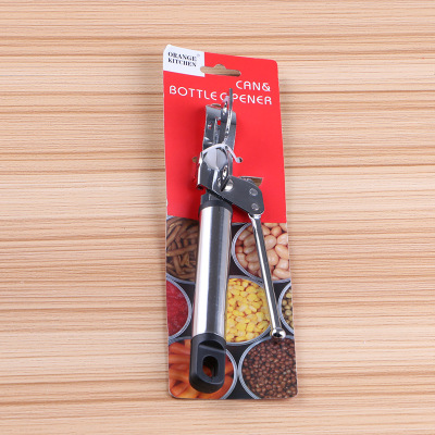 Stainless steel round handle powerful can opener high quality can opener multi - functional can opener wholesale