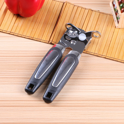 Factory Direct Sales Stainless Steel Can Opener Bottle Opener Multi-Functional Can Opener Kitchen Gadgets