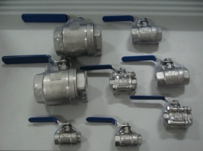 Stainless steel two - piece ball valve