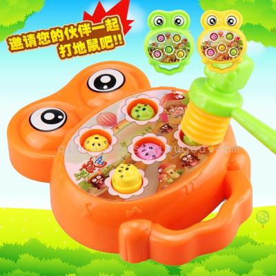 Mini frog electric hamster Infant Baby Toy Puzzle Game percussion
