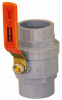 PVC iron handle ball valve