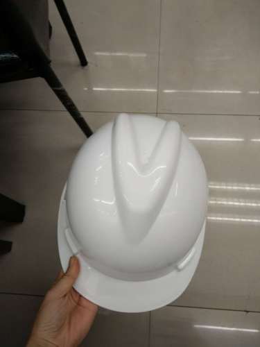 high-strength abs v-type breathable helmet construction site construction project safety work cap